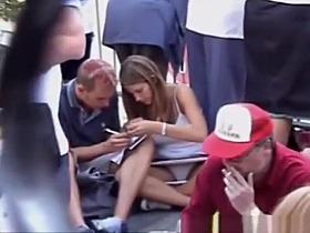 Look under the skirt