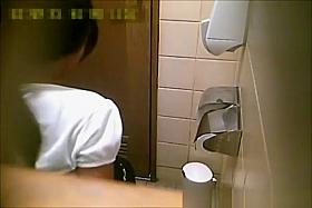 Hidden camera in asian toilets