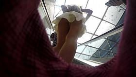 Classy underwear in this upskirt