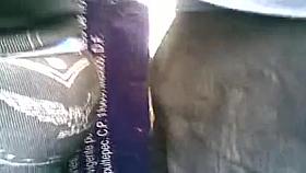 Arrimon a culona en licra