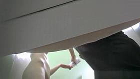 Women drying their bodies