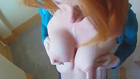 Euro redhead pickedup and fucked on spycam