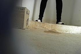 Well-hidden camera in the toilet catches numerous Chinese women taking a piss