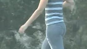 Candid hot ass at the park