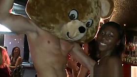 Beautiful babes cocksucking strippers