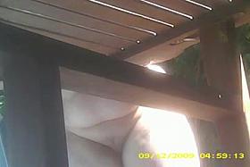 My wife secretly on the terraced3