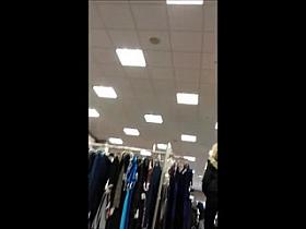 sexy blonde in leggins