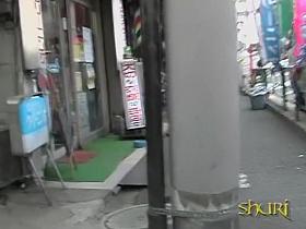 Sharking Shuri affair with fabulous Asian brunette having unexpected visitor