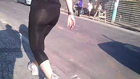 Sheer Leggings In Street