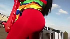 Big booty ebony woman