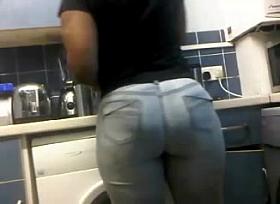 large gazoo candid in kicthen