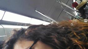 red lip 2 necklace Latina