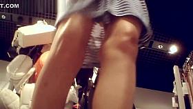 Exciting Candid Upskirts Demonstrate Young Wild Zebra