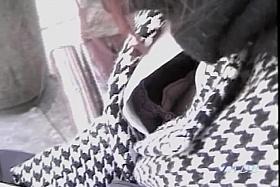 Japanese voyeur video with sexy cleavage and horny nipples