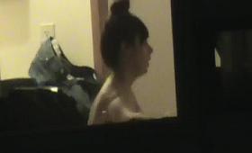 Chamagne Couple Fucking in the Bathroom