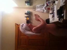 after shower milf voyeur 3