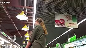 Cute Young Lady In A Short Skirt