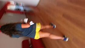 bel culo in palestra