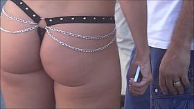 Skinny Ass and Thong