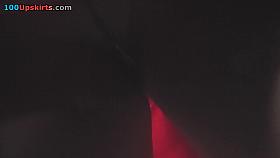 Hot upskirt video with bella and her nice bubble ass