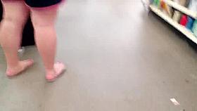 wmart blonde pawg