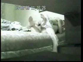 Spy cam in my mum bed room ! Wooooow !