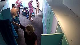 Hidden camera in the locker room 11