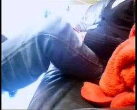 Hidden cam caught not my sister masturbating home alone