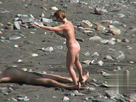 Nude Beach. Voyeur Video 175