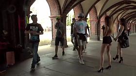 Slut banged in bar with big windows