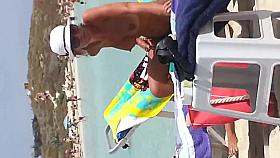 Caught playing Voyeur on Cyprus Beach