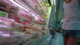 German Legal Age Teenager Shopping Upskirt Shorts Hotpants Great A-Hole Legs