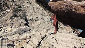 Russian Girl Sasha Bikeyeva - &nbsp Stunning nudist teases on camera, gets fucked and sucks a tourist on the beach