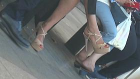 Classy MILF in high heels