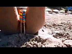 Stripped Beach - Playing with Candy