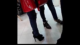 Candid Ankle Boots in the Mall