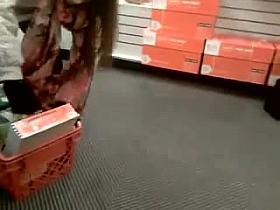 candid black pantyhose upskirt