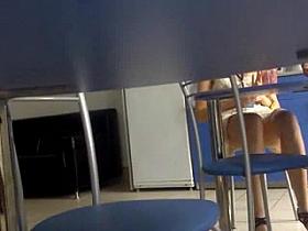 under table upskirt 2