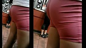 candid- epic pink booty shorts