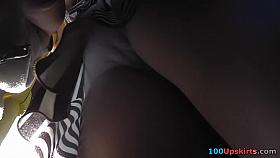 White panty up tiger print suit