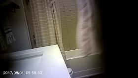 Sister Caught Getting In Shower After Workout