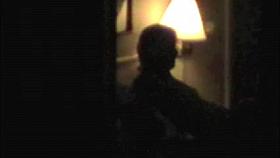 HI Voyeur couple in reverse cowgirl in window