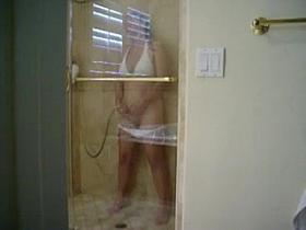 pool house coed shower cum