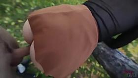 Public Suck N' Fuck - Outdoor Creampie