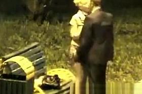 couple caught fucking in park