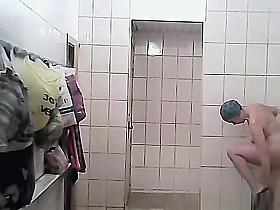 Women spied in shower room