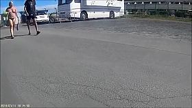 Mature nudists get to relax at a sunny resort while being filmed