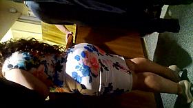 Huge ass girl! British