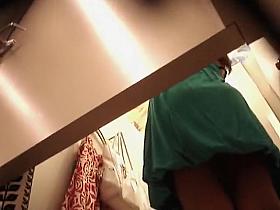 Watch this beautiful young babe change clothes in front of