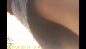 Upskirt hot girl is on the nasty video closeups